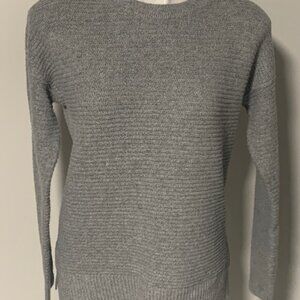 PINK CLOVER GRAY KNIT SWEATER TOP WOMEN'S XS
